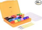  HIMI 24 Colors 30ml Gouache Paint Set Orange Packaging 