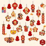  Combo Tag treo trang trí tết 