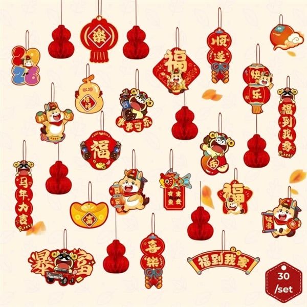  Combo Tag treo trang trí tết 