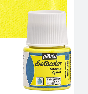  Setacolor opaque matt 45ml Lemon yellow 