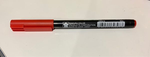  Bút đầu cọ Koi Màu Đỏ 