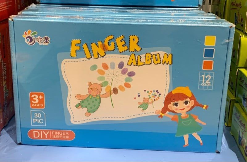  Bộ màu finger paint 