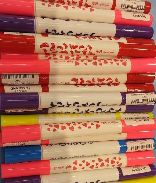  Bút Marker Con Dấu Cho Bé 