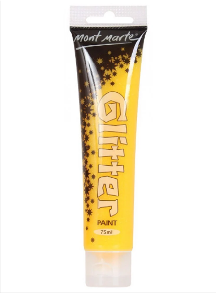  Màu Glitter Paint Ánh Vàng 75ml 