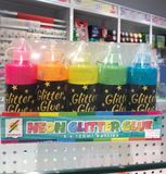  Bộ 5 Chai Màu Vẽ Neon Glitter Glue 120ml 