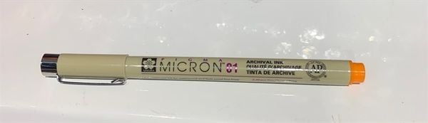  Bút kim vẽ kỹ thuật Pigma Micron 01 Màu Cam 