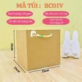  Túi giấy Kraft 15x15x15 