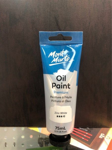  MM Oil Paint 75ml - Zinc White 