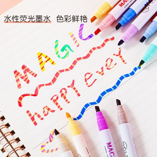  Bút Magic 12 Màu Đổi Màu 