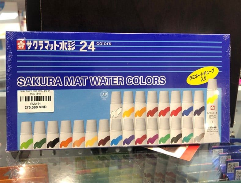  Màu nước Mat 5ML  bộ 24 màu 