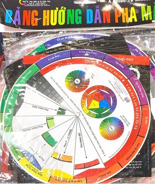  Bảng phối màu tròn 