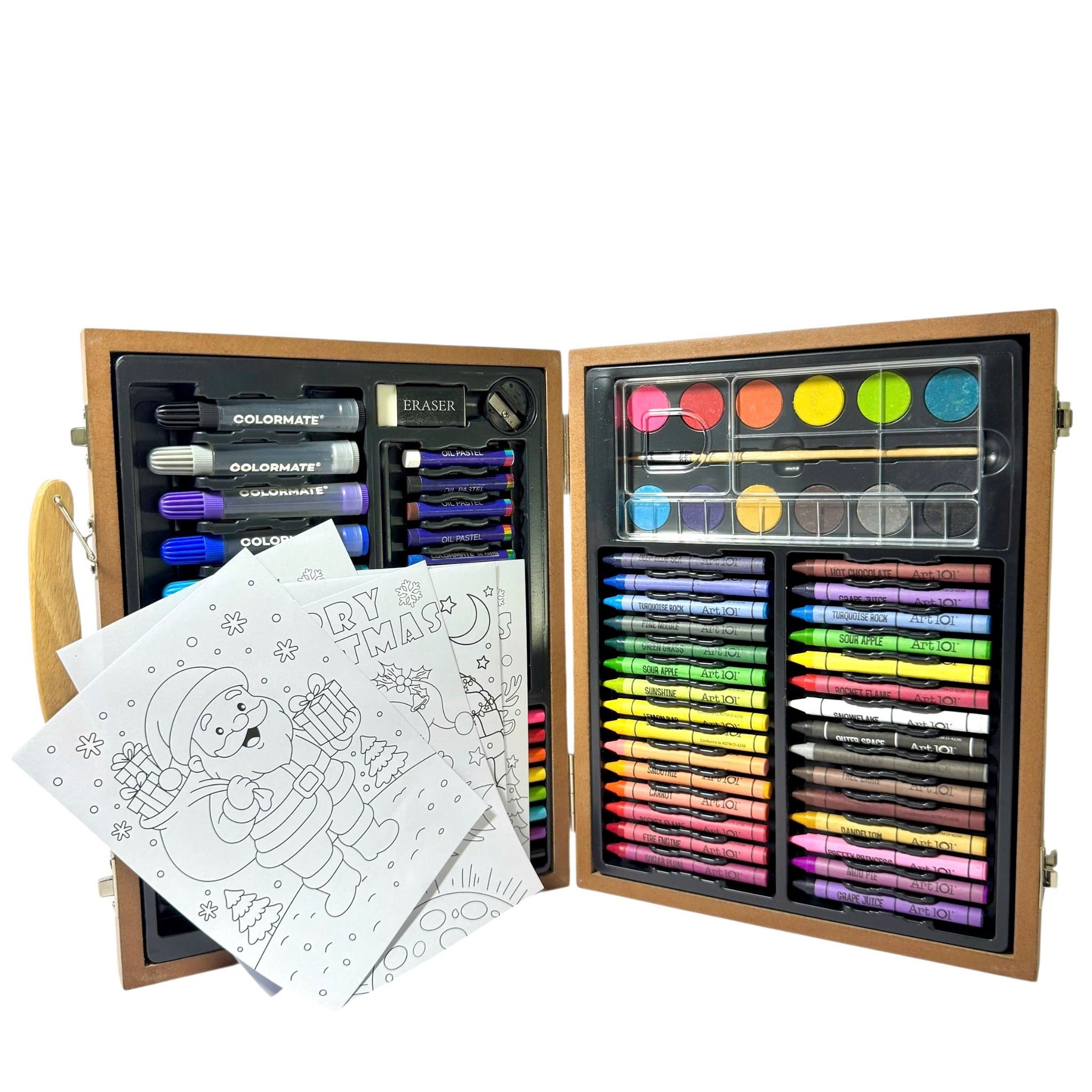  Bộ màu vẽ hộp gỗ M 83 