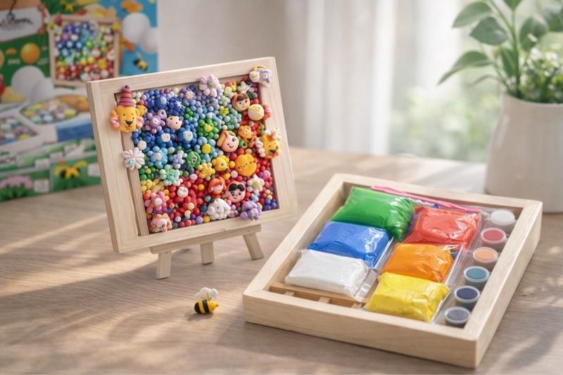  Bộ khung tranh nổi đất nặn-Colormate 