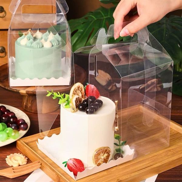  Hộp Mica trong suốt đáy sóng 19X19X20 