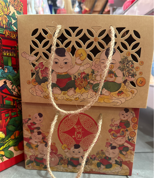  Túi giấy Kraft Đông Hồ size S 