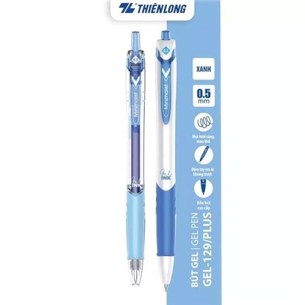  Bút Gel TL 129 - M.xanh 