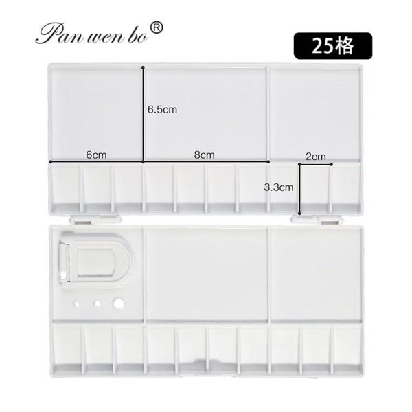  Hộp chia màu 25 ô 