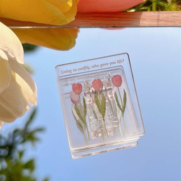  Kẹp Giấy Hoa Tulip 