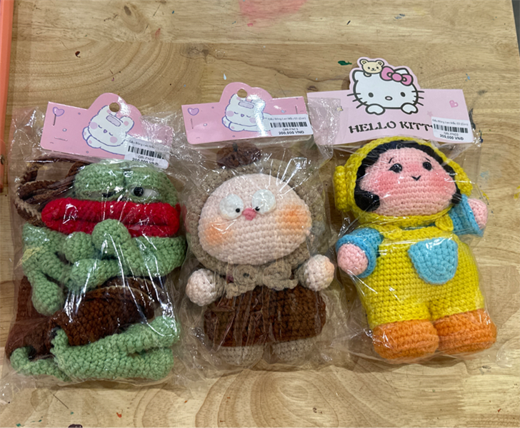  Gấu Bông Len Mẫu 03 