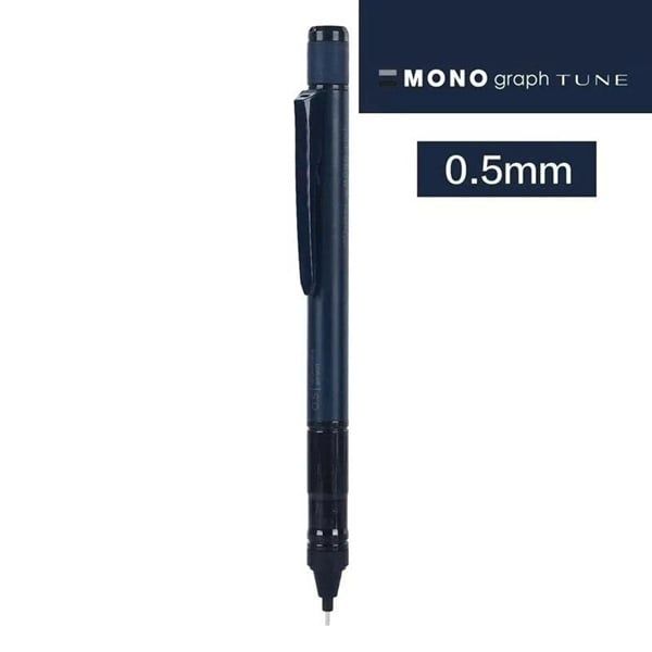  Bút chì kim MONO graph TUNE 0.5mm, thân màu Xanh dương DPA-165C 