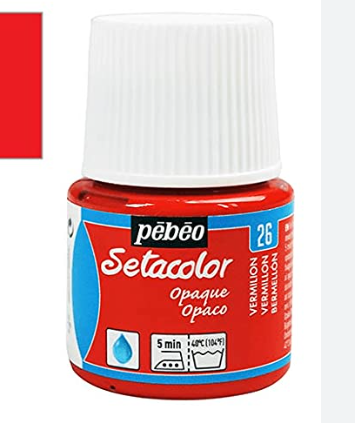  Setacolor opaque matt 45ml Vermilion 