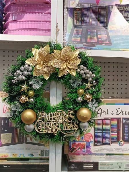  Vòng nguyệt quế trang trí 40cm M66 