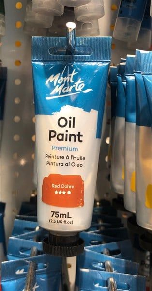  MM Oil Paint 75ml - Red Ochre 