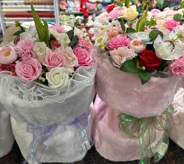  Bó hoa lông Thỏ mix 