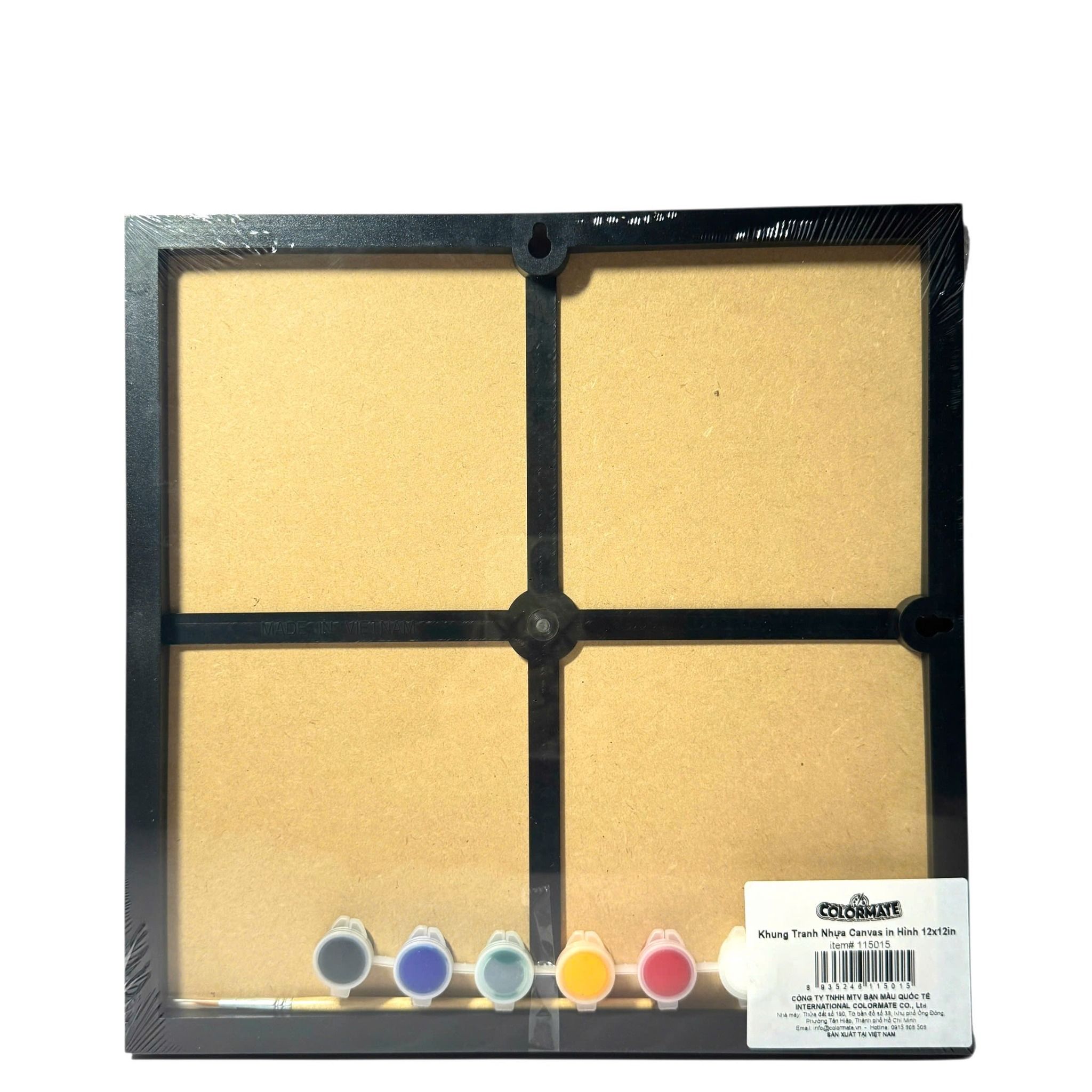  Khung Tranh Nhựa Canvas In Hình 12x12 inch 
