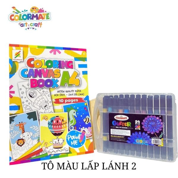  Combo TÔ MÀU LẤP LÁNH 2 