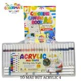  Combo TÔ MÀU BÚT ACRYLIC 4 