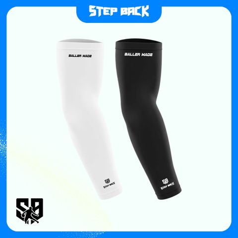 Băng Tay Stepback Trơn Trắng