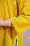  Áo Dài Bé Gái Nhung Phúc Lành 