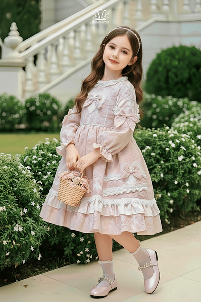  Váy Công Chúa Thiết Kế Phong Cách Hoàng Gia Cổ Điển Crown Space CKGL3851401 