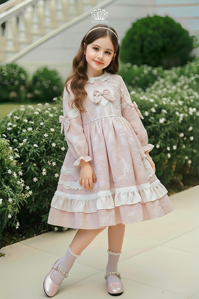  Váy Công Chúa Thiết Kế Phong Cách Hoàng Gia Cổ Điển Crown Space CKGL3851401 