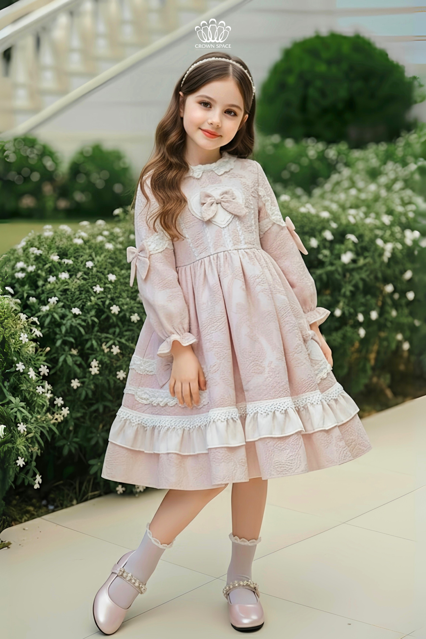  Váy Công Chúa Thiết Kế Phong Cách Hoàng Gia Cổ Điển | Crown Space CKGL3851401 