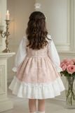  Váy Thiết Kế Bé Gái Phong Cách Lolita Ngọt Ngào, Họa Tiết Gấm Nổi | Crown Space CKGL6851606 