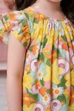  Váy Bé Gái Hoa Nhí Crown Space – Váy Xòe Cotton Dễ Thương CKGS2860205 