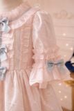  Váy Công Chúa Lolita Gấm Nhăn Phối Nơ Thanh Lịch | Crown Space CKGS3860811.P 