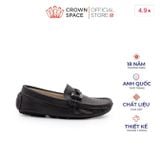  Giày Lười Loafer Bé Trai Vặn Thừng, Phong Cách Anh Quốc | Crown Space CRUK453 