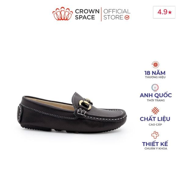  Giày Lười Bé Trai Lịch Lãm, Phong Cách Anh Quốc, Tiện Lợi | Crown Space CRUK452 