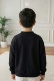  Áo Nỉ Kiểu Henley Dài Tay Bé Trai Chất Liệu Waffle Knit Ấm Áp | Crown Space CKBL5151402 