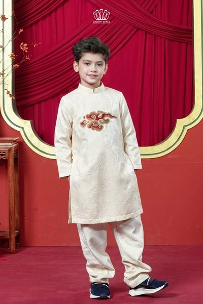  Áo Dài Bé Trai Cách Tân 