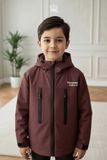  Áo Khoác Gió Bé Trai Thiết Kế Thể Thao Năng Động | Crown Space CKBL63514017 