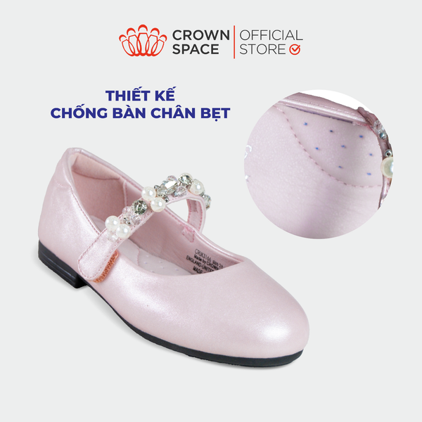  Giày Búp Bê Đế Bệt Cao Cấp, Sang Trọng, Thanh Lịch | Crown Space CRUK3166 