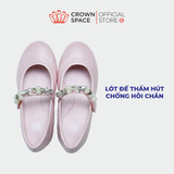  Giày Búp Bê Đế Bệt Cao Cấp, Sang Trọng, Thanh Lịch | Crown Space CRUK3166 