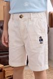  Quần Short Kaki Bé Trai Xắn Gấu Thêu Họa Tiết Năng Động – Crown Space CKBS2660306 