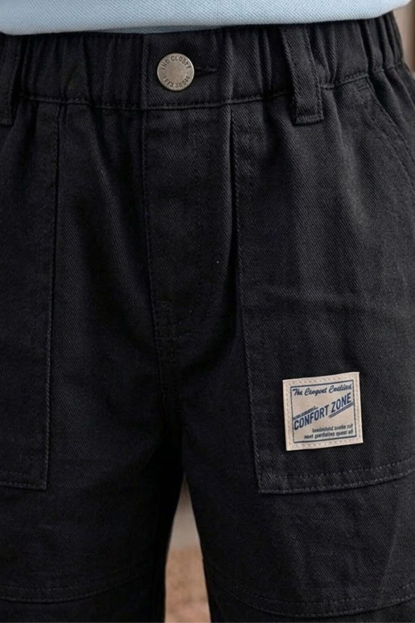  Quần Short Kaki Bé Trai Túi Hộp Phong Cách Cá Tính – Crown Space CKBS2660307 