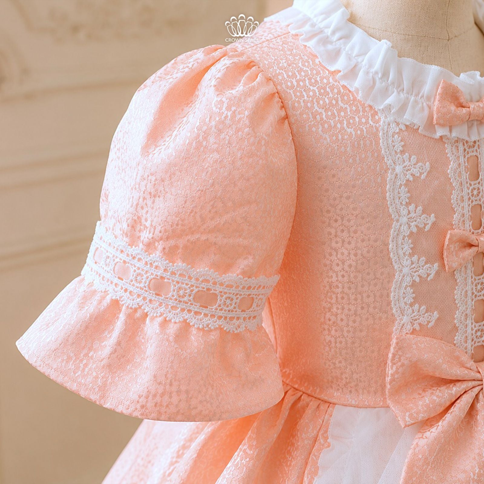 Váy Công Chúa Lolita Ngọt Ngào Xếp Tầng Phối Nơ Điệu Đà | Crown Space CKGS3860807.P 