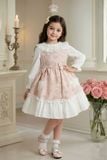  Váy Thiết Kế Bé Gái Phong Cách Lolita Ngọt Ngào, Họa Tiết Gấm Nổi | Crown Space CKGL6851606 